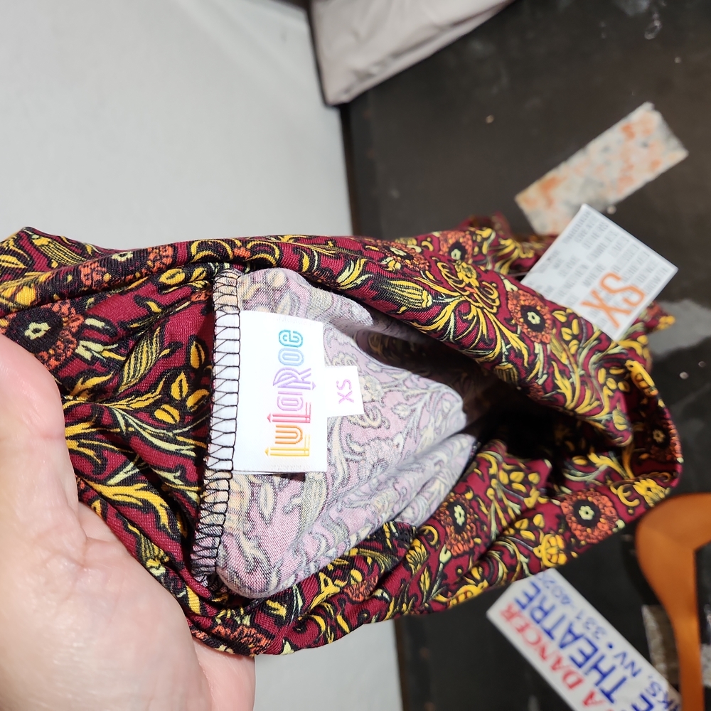 LULAROE XS Floral Patterned Maxi Skirt - Picture 7 of 7